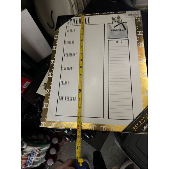 Oliver gal cc home office glam decor dry erase schedule board - Picture 2 of 7